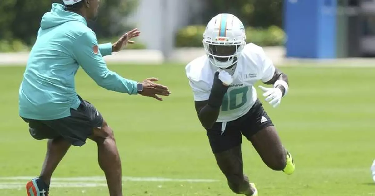 Tyreek Hill: 'I've got to prove myself' to Dolphins after last season's frustrations