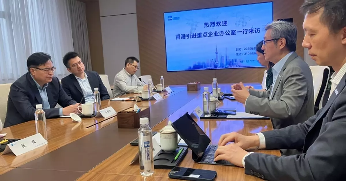 Hong Kong Promotes Innovation and Technology Opportunities During Strategic Enterprise Visits to Hangzhou and Shanghai