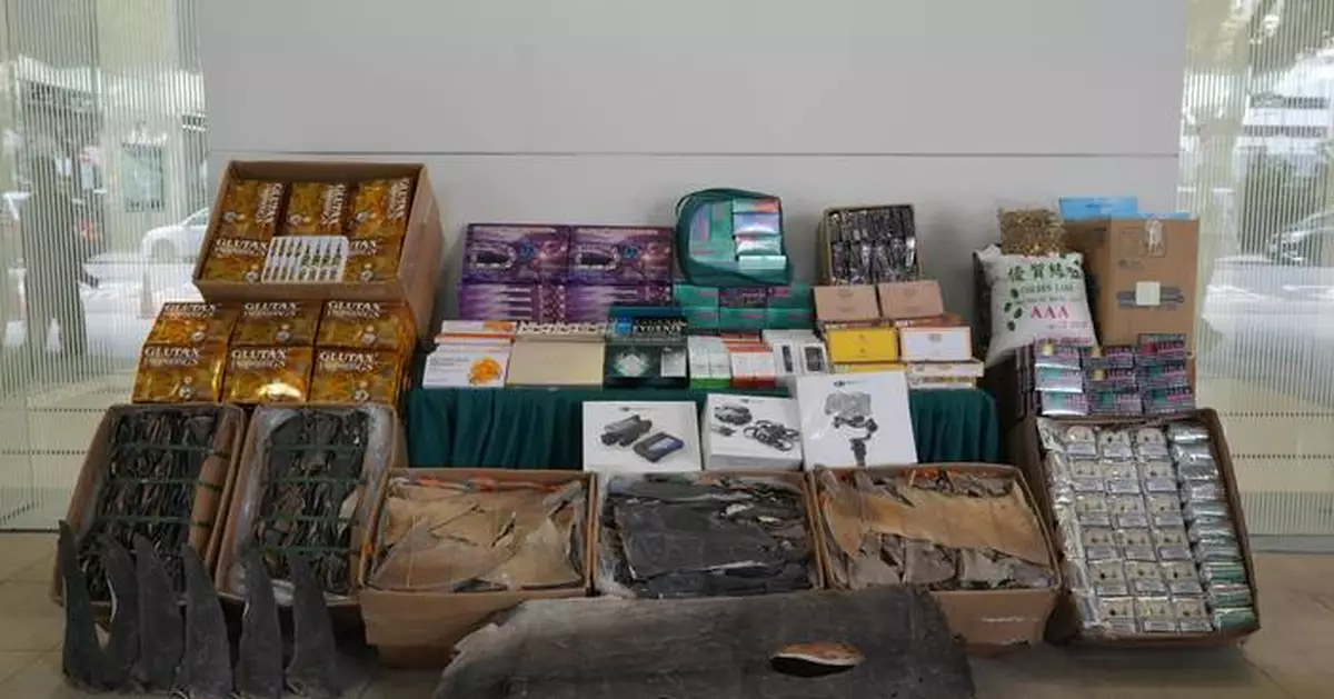 Hong Kong Customs Seizes $28 Million in Suspected Smuggling Operation Involving River Trade Vessel.