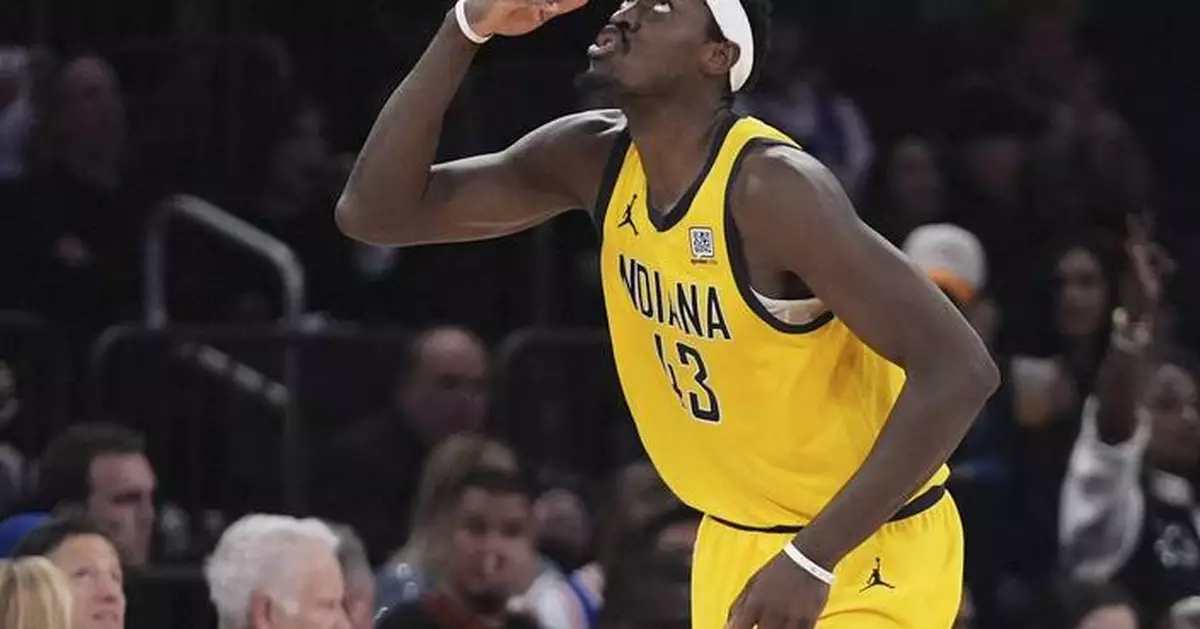 Pacers take 2-0 lead over Knicks as Pascal Siakam scores 39 points in 114-109 victory