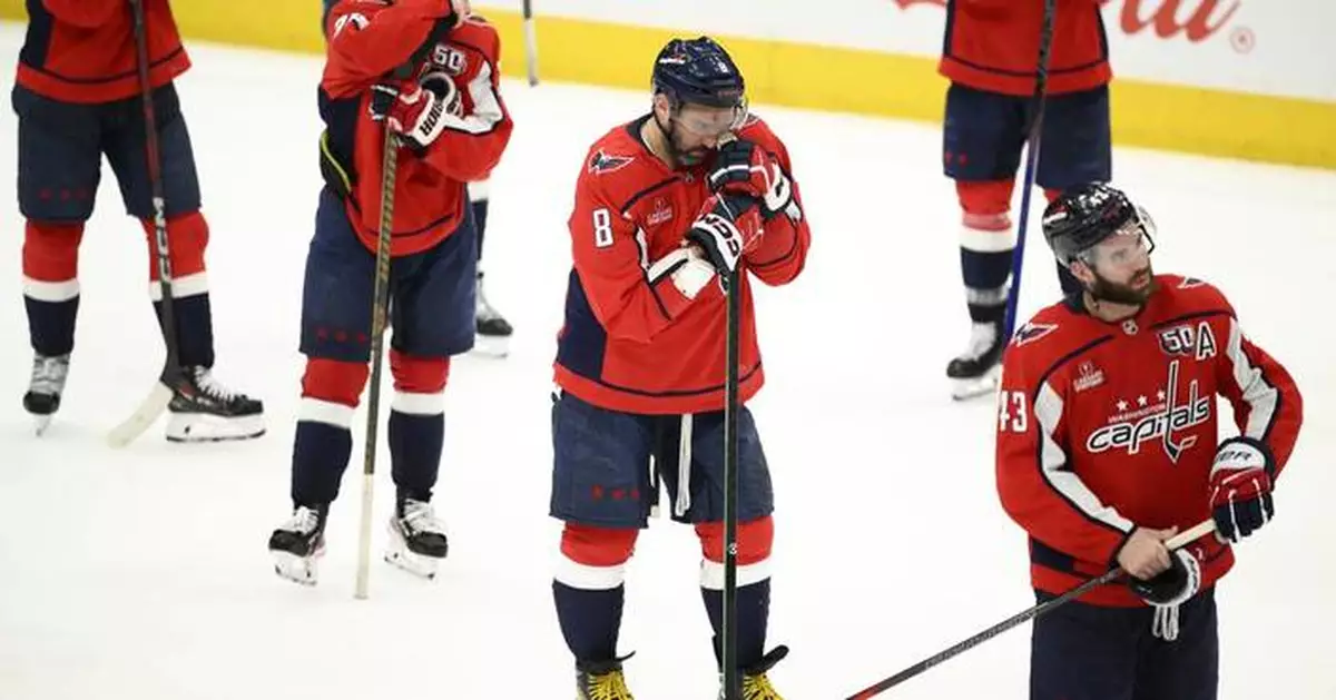 Bad-angle shot eliminates Ovechkin and the Capitals, ending 'memorable' year for Washington