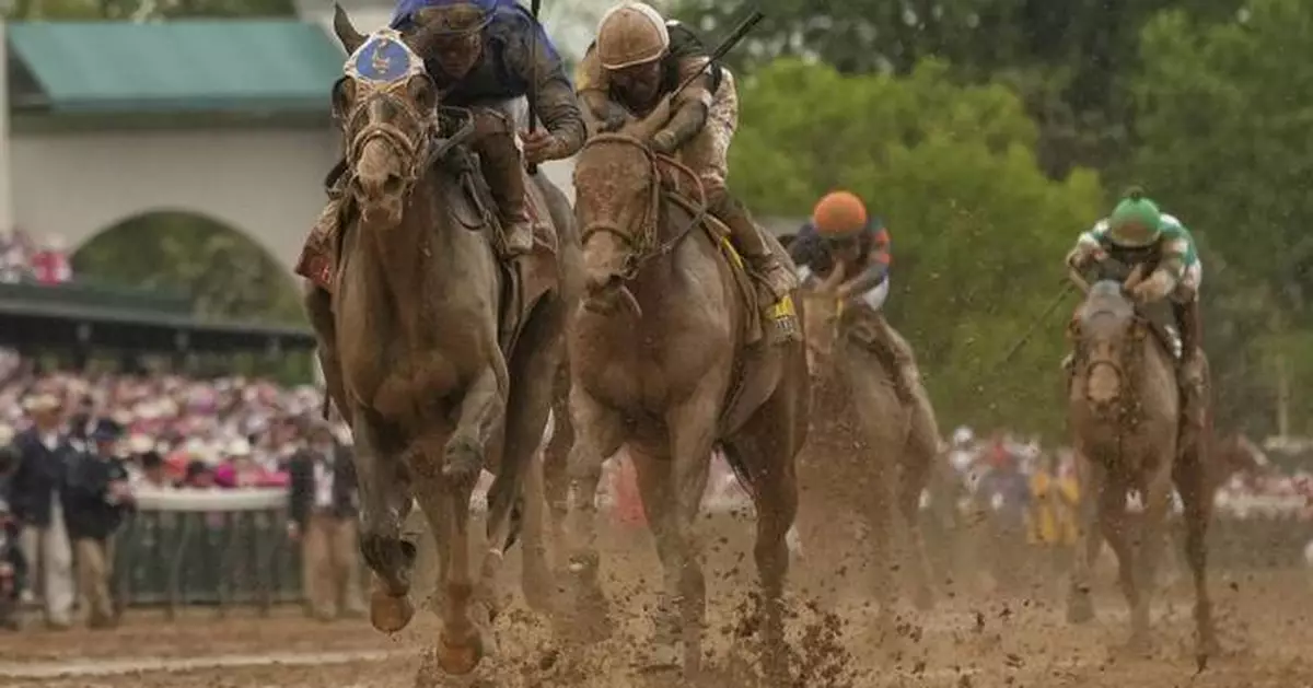 Filly Good Cheer stays unbeaten, rallying in the mud to win 151st Kentucky Oaks at Churchill Downs