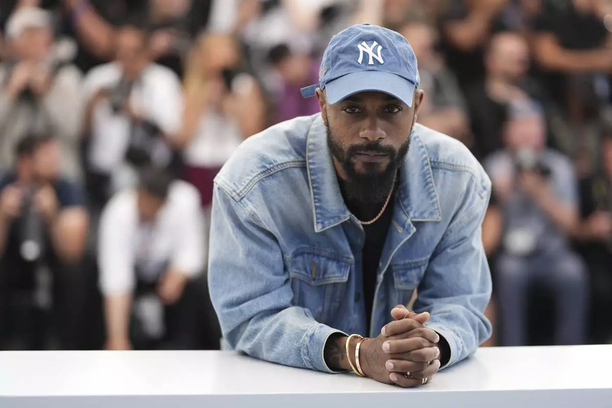 LaKeith Stanfield poses for photographers at the photo call for the film 'Die, My Love' at the 78th international film festival, Cannes, southern France, Sunday, May 18, 2025. (Photo by Scott A Garfitt/Invision/AP)