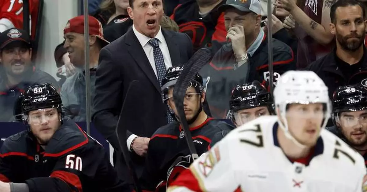 Hurricanes' Game 2 loss to Panthers offers an unwelcome repeat of conference-final history from '23