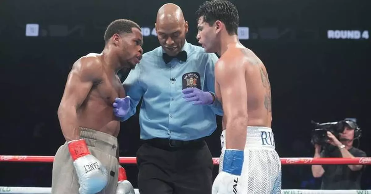 Road to Garcia-Haney rematch runs through Times Square, where both box Friday in famed New York spot