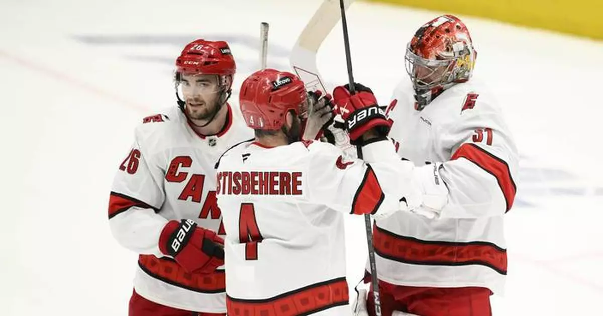 Known for their shot volume, Hurricanes reach the East final by keeping the Capitals' to a minimum
