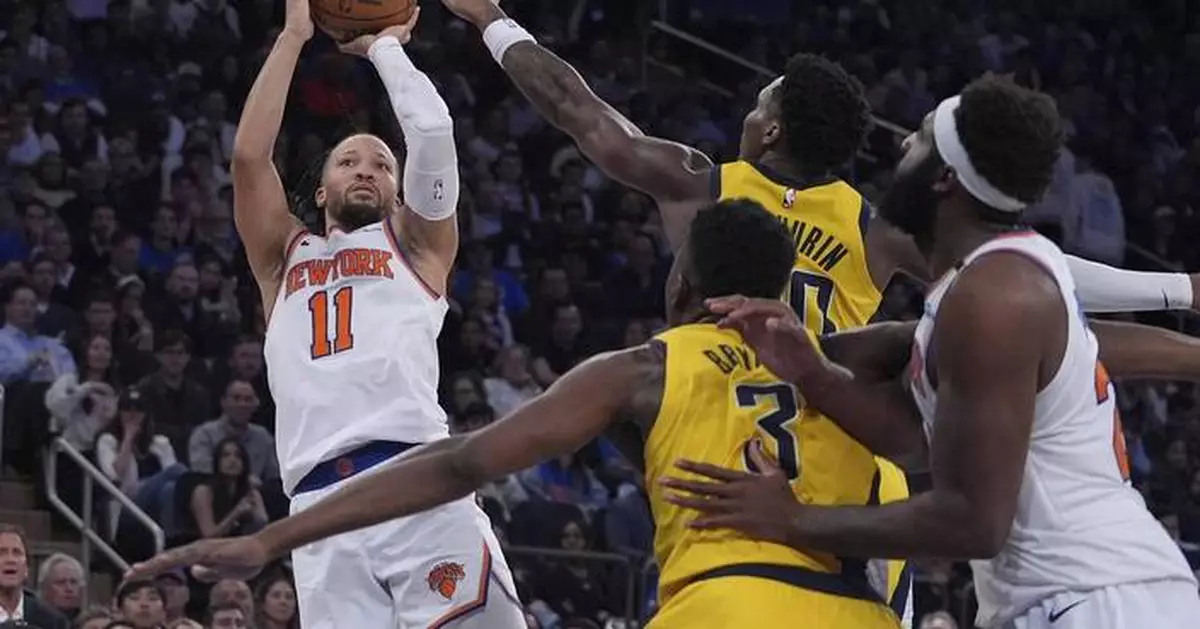 Brunson ties Ewing for a Knicks playoff record, but no celebration after a stunning collapse