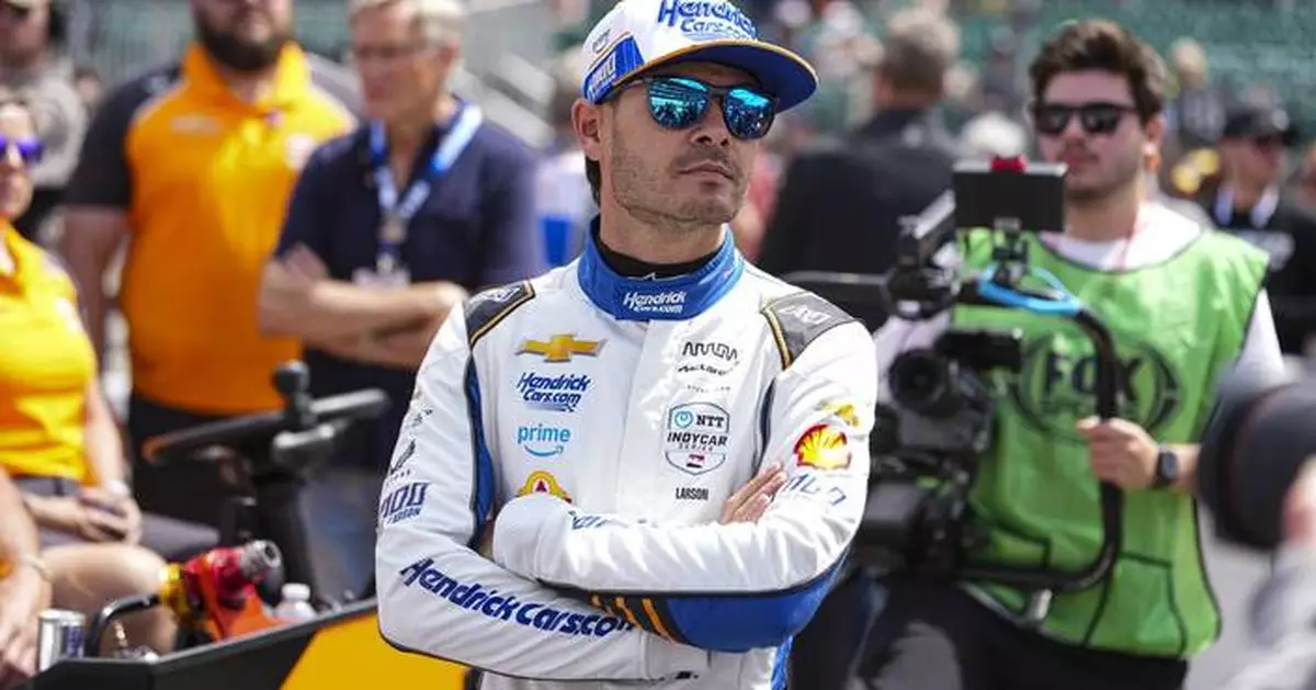 Kyle Larson to start on front row at Coca-Cola 600 alongside pole sitter Chase Briscoe
