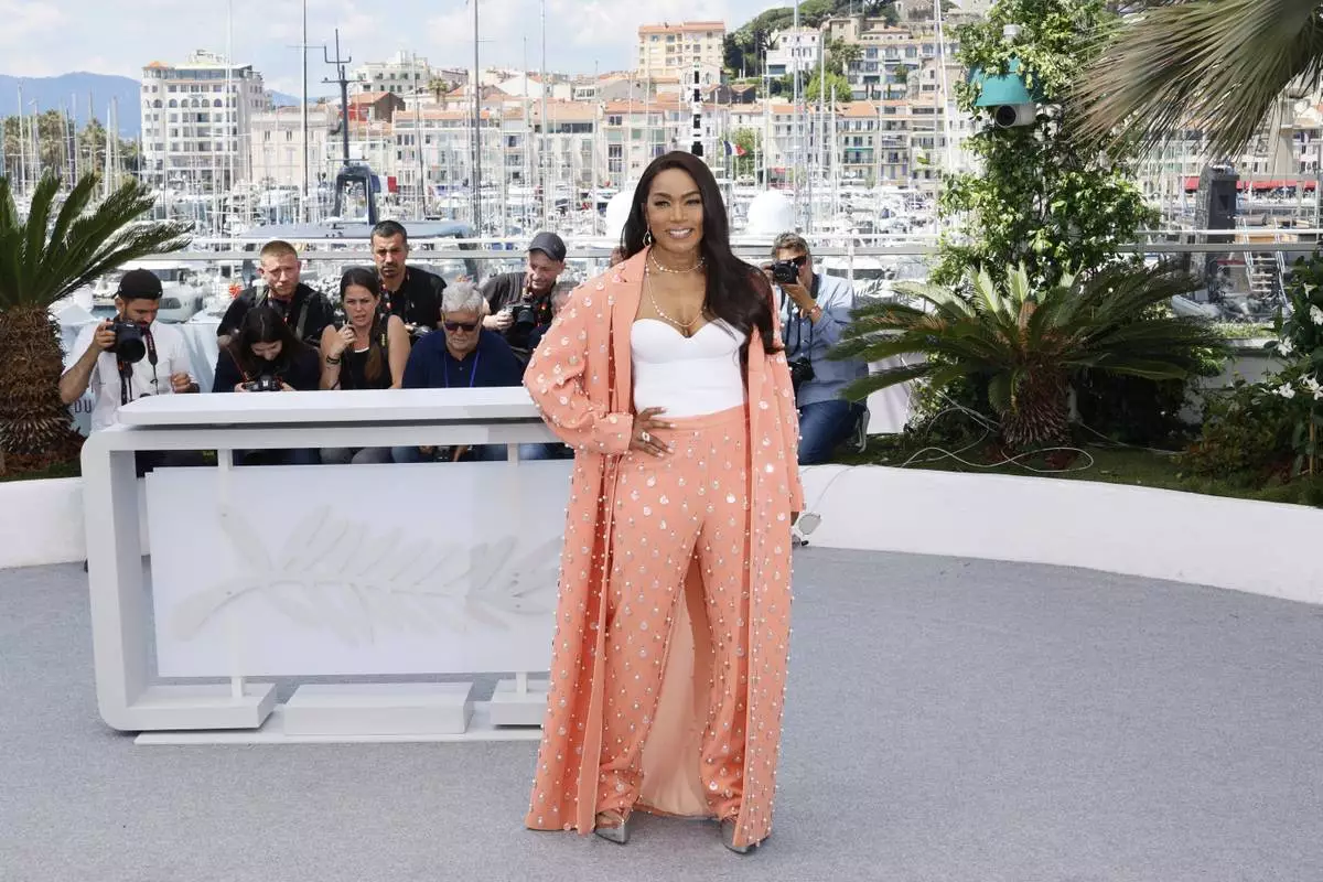 Angela Bassett poses for photographers during the photo call for the film 'Mission: Impossible – The Final Reckoning' at the 78th international film festival, Cannes, southern France, Wednesday, May 14, 2025. (Photo by Joel C Ryan/Invision/AP)