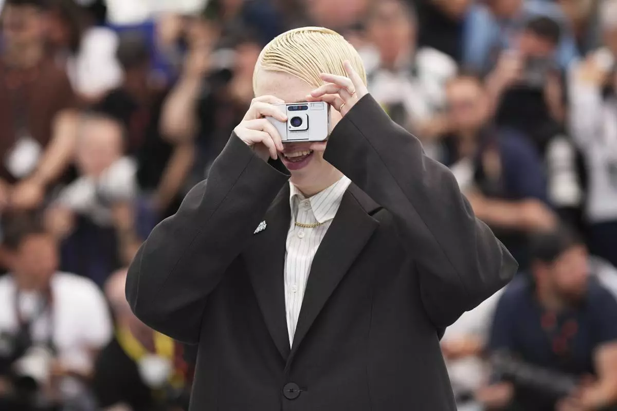 Jury president Molly Manning Walker poses for photographers at the photo call for the Un Certain Regard jury at the 78th international film festival, Cannes, southern France, Wednesday, May 14, 2025. (Photo by Scott A Garfitt/Invision/AP)