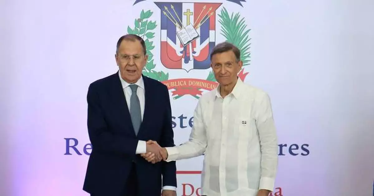 Russia's foreign minister visits the Dominican Republic to strengthen economic and commercial ties