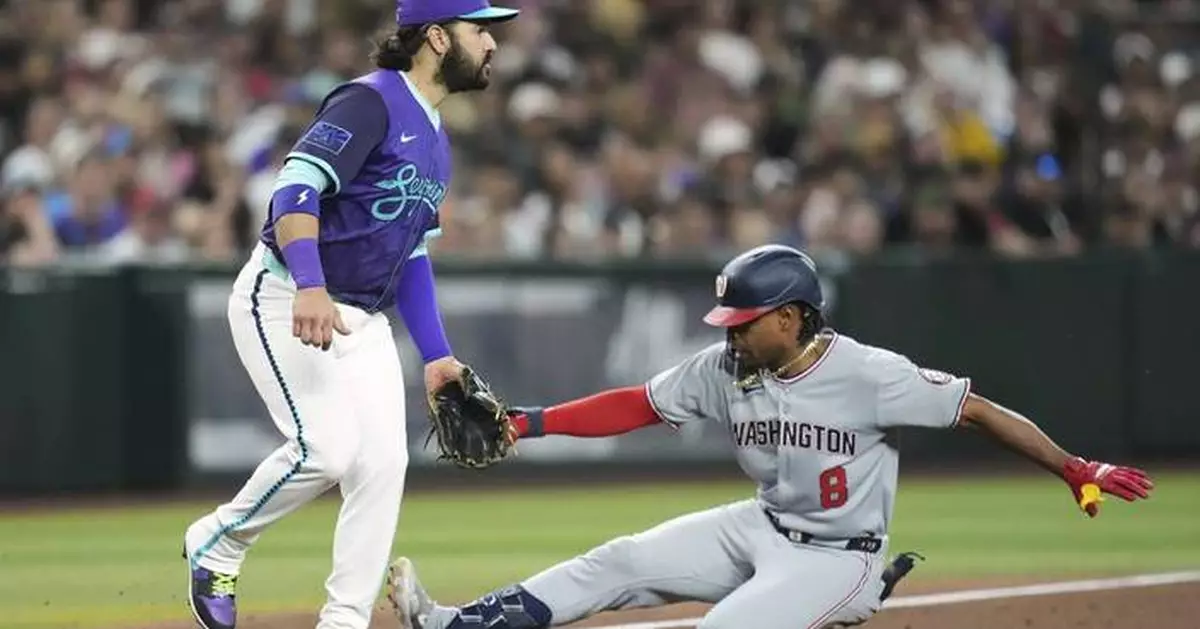 Josh Bell hits 3-run homer, Nationals knock off Diamondbacks 9-7 in series opener