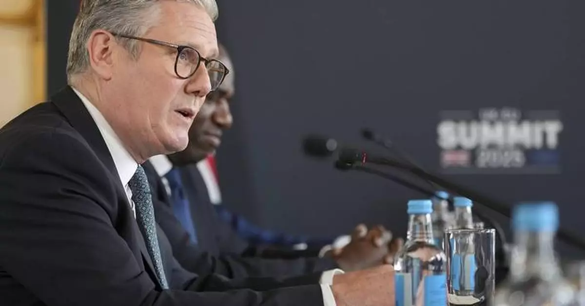 AP PHOTOS: The UK and the EU announce new deals and renew ties, 5 years after Brexit