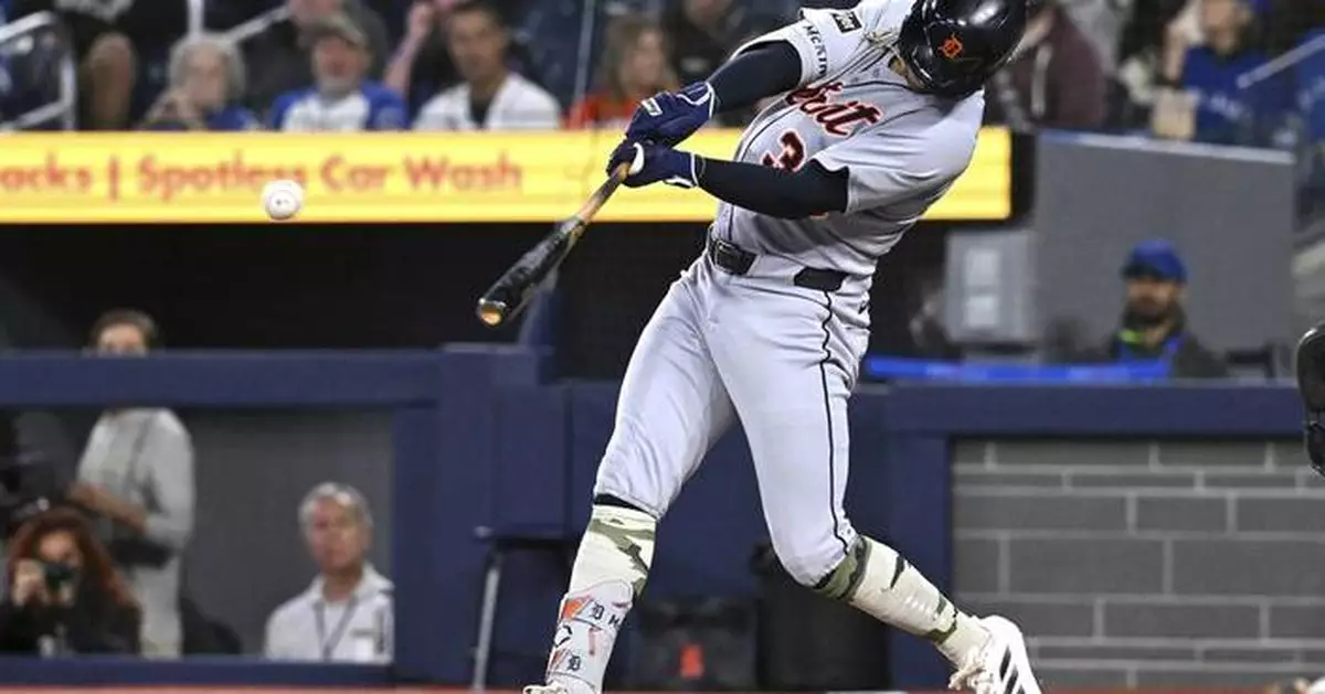 Torkelson has 3 RBIs as Tigers beat Blue Jays 3-2, remain unbeaten when Jobe starts