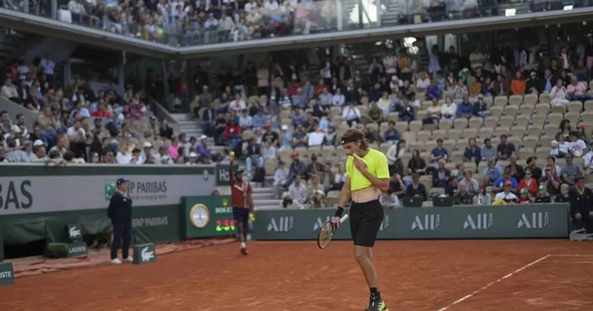 Former French Open runner-up Tsitsipas loses in second round at Roland-Garros