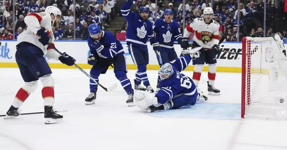 Panthers rout Maple Leafs to take a 3-2 series lead