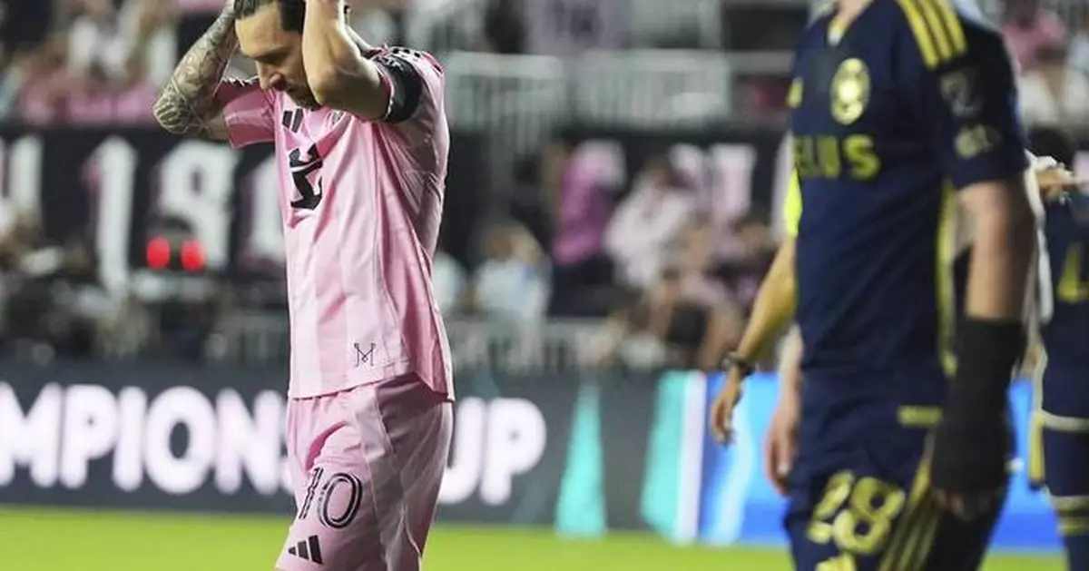 Whitecaps beat Inter Miami 3-1 to eliminate Lionel Messi's squad from Champions Cup