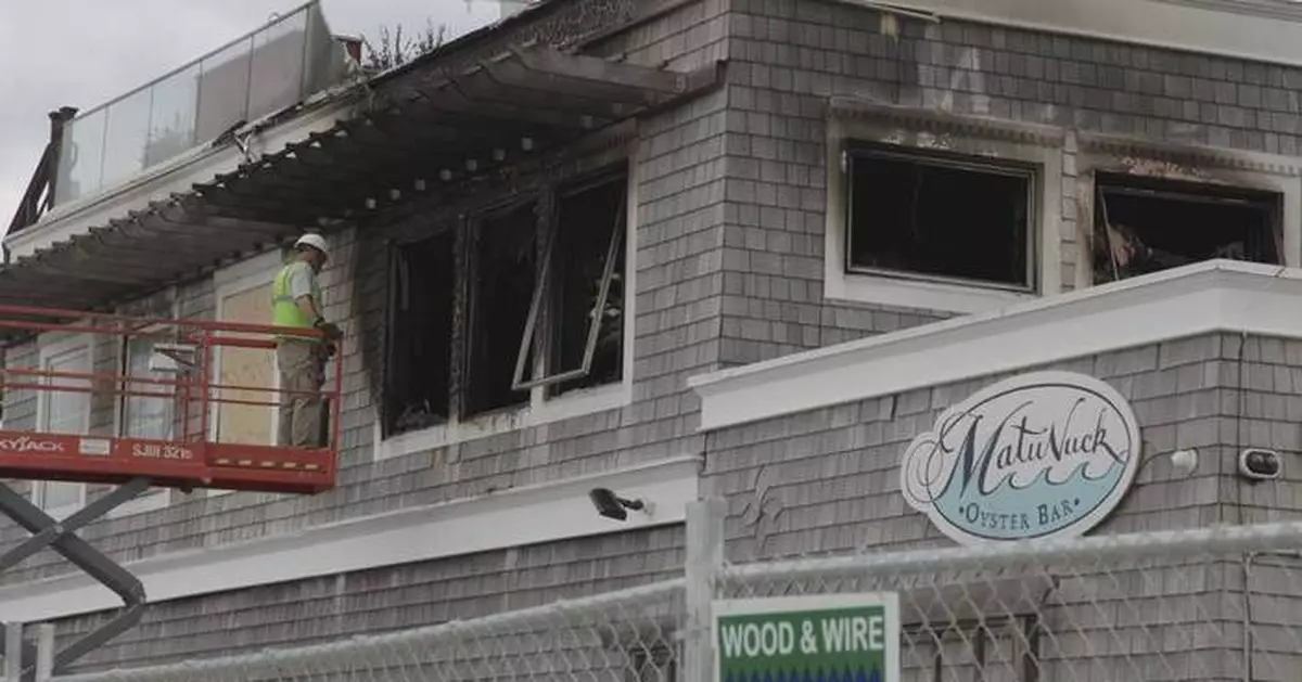 Fire damages a popular Rhode Island restaurant known for its 'pond-to-table' menu