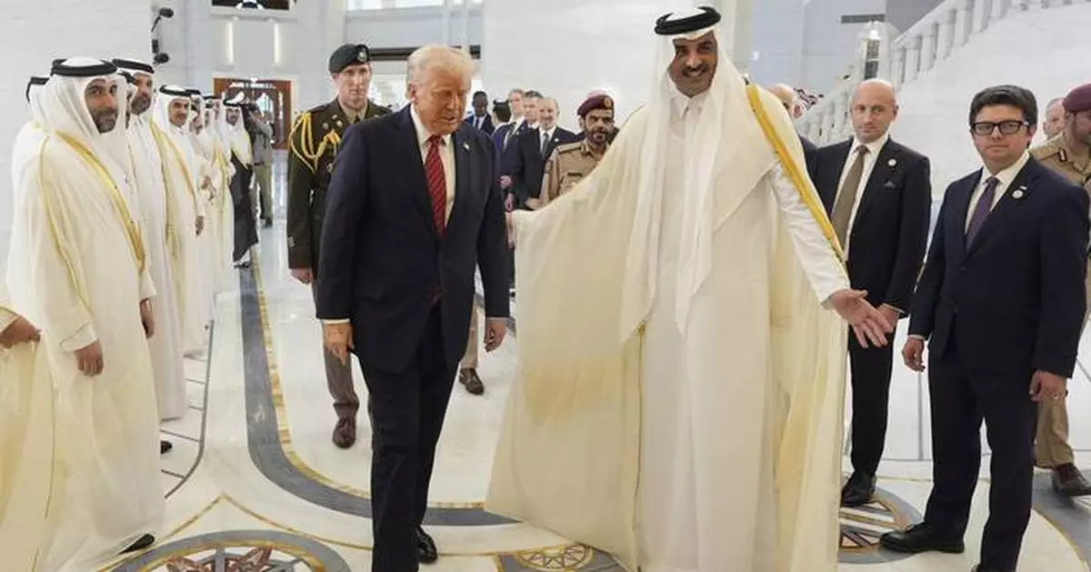 Trump marvels at wealth of his Arab hosts while he eyes White House and Air Force One upgrades