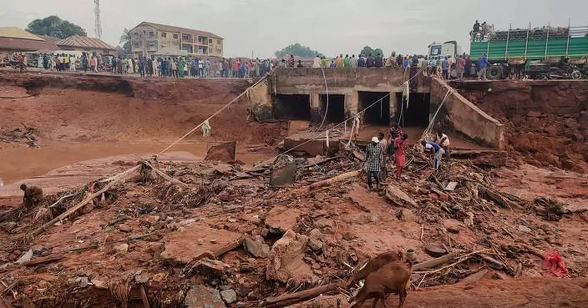 Death toll reaches 151 in north-central Nigerian town submerged in floods, with thousands displaced