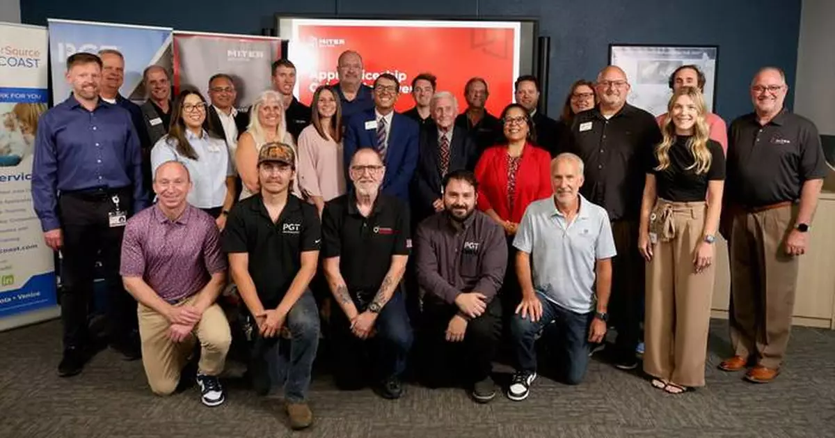 MITER Brands Celebrates Team Member Awarded Florida Apprentice of the Year