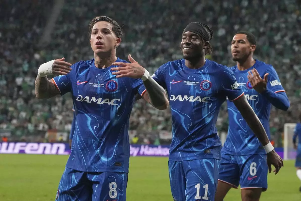 AP PHOTOS: Chelsea's second-half surge secures Conference League final over Real Betis