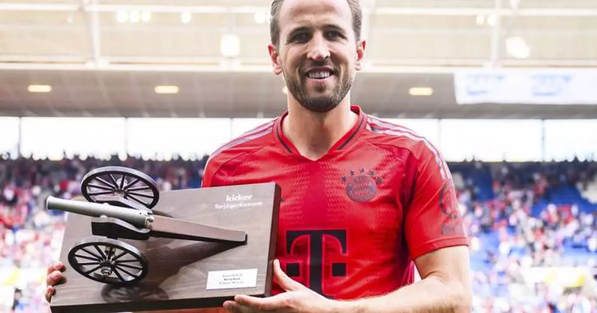Harry Kane finishes Bundesliga as the top-scorer again