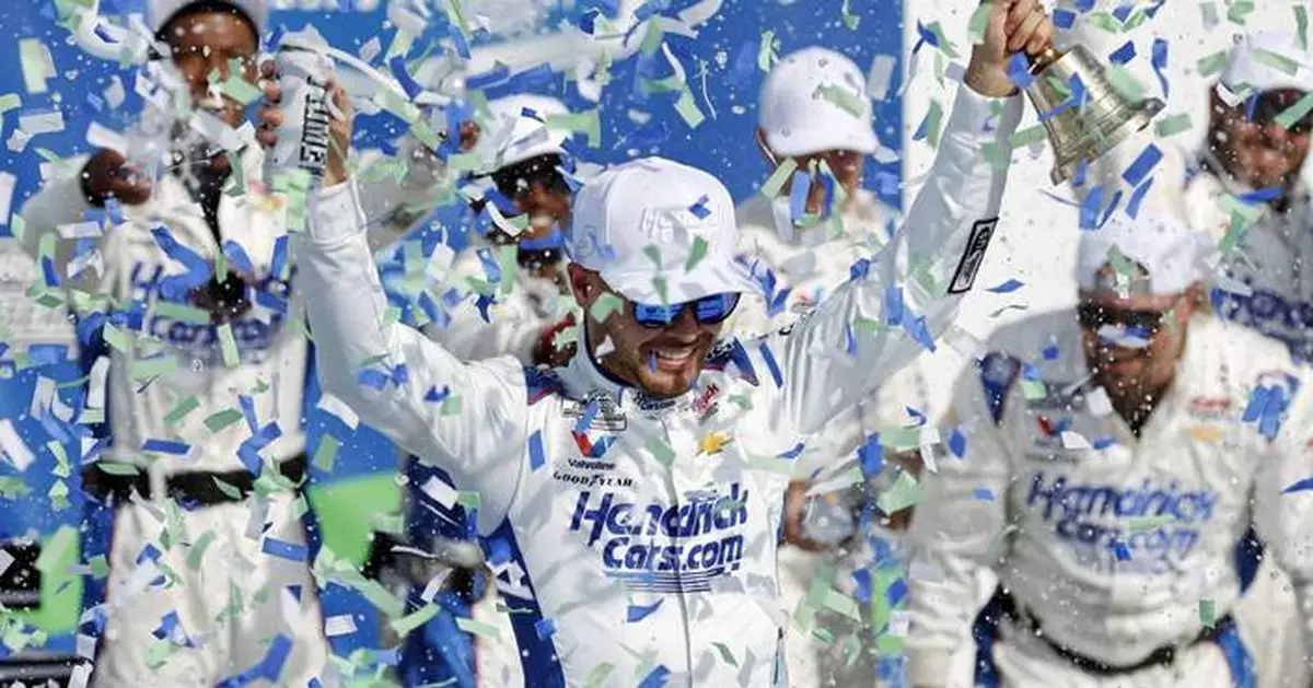 AUTO RACING: Larson dominates in Kansas City and NASCAR's All-Star Race returns to Wilkesboro