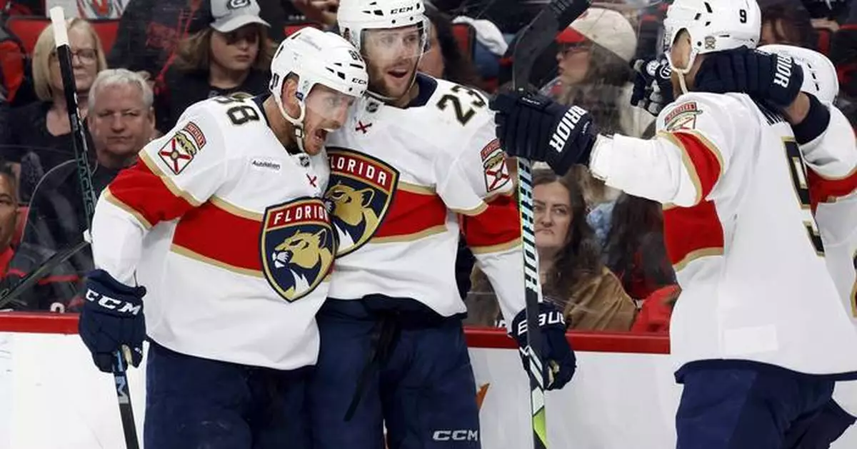 Everybody's scoring for Florida. Nobody's scoring for Carolina, and that sums up the East finals