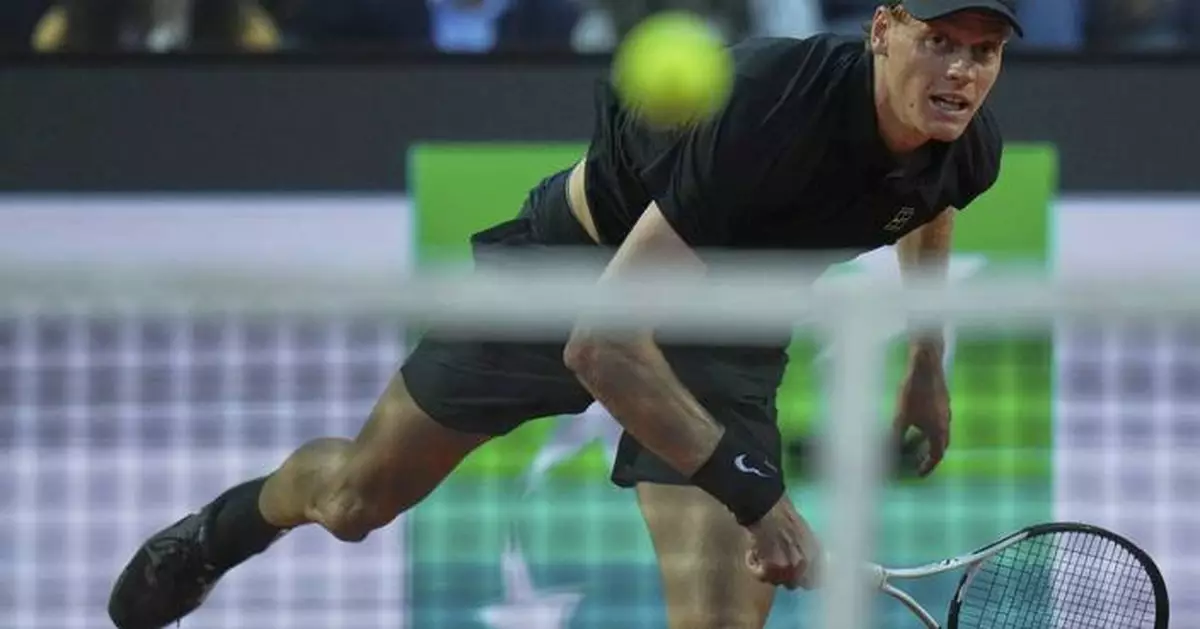 PHOTO COLLECTION: Italian Open Sinner's Return