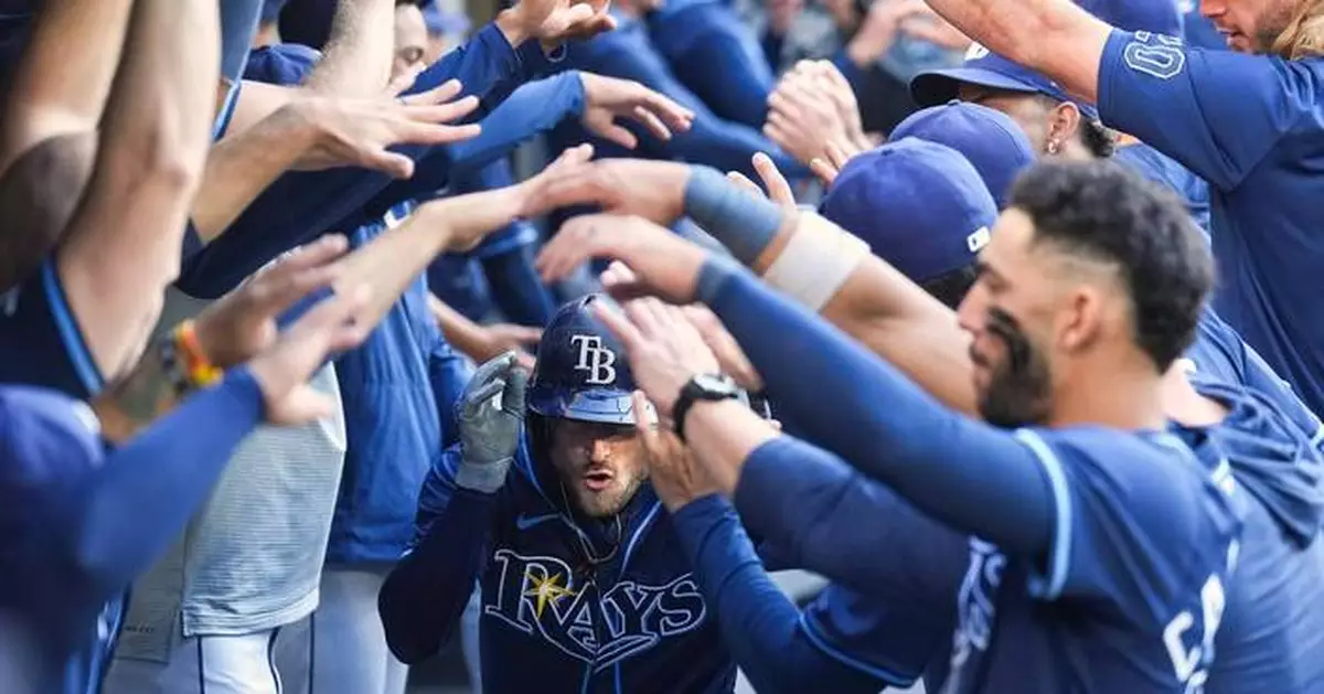 Josh Lowe homers in 1st game back since opening day and helps Rays beat Blue Jays 8-3