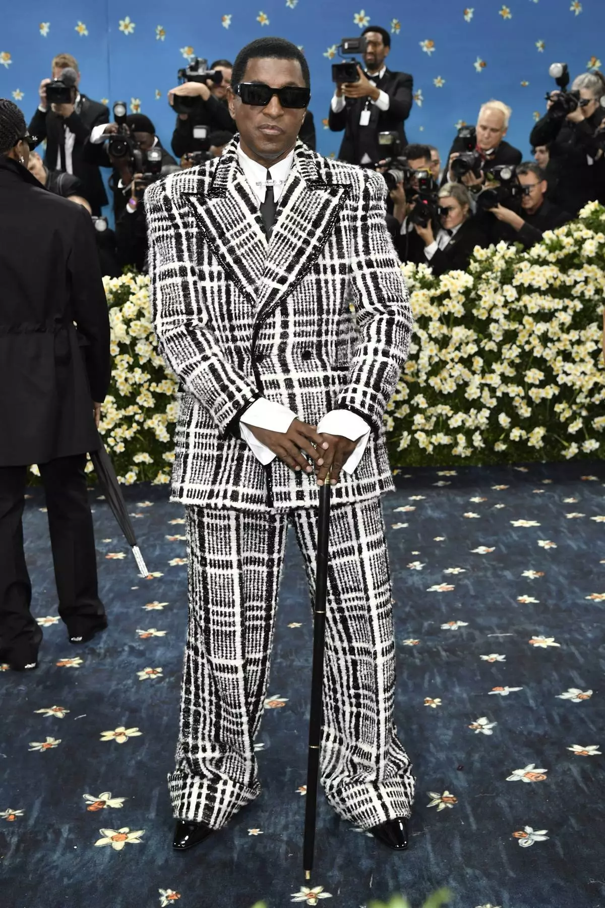 Babyface attends The Metropolitan Museum of Art's Costume Institute benefit gala celebrating the opening of the "Superfine: Tailoring Black Style" exhibition on Monday, May 5, 2025, in New York. (Photo by Evan Agostini/Invision/AP)