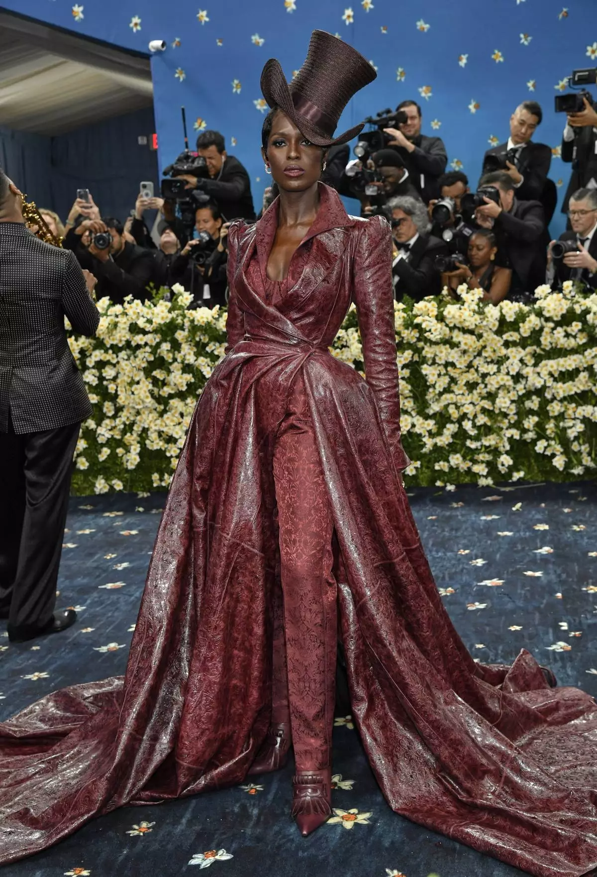 Jodie Turner-Smith attends The Metropolitan Museum of Art's Costume Institute benefit gala celebrating the opening of the "Superfine: Tailoring Black Style" exhibition on Monday, May 5, 2025, in New York. (Photo by Evan Agostini/Invision/AP)