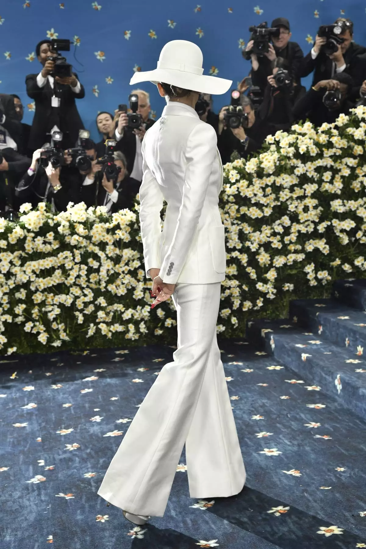 Zendaya attends The Metropolitan Museum of Art's Costume Institute benefit gala celebrating the opening of the "Superfine: Tailoring Black Style" exhibition on Monday, May 5, 2025, in New York. (Photo by Evan Agostini/Invision/AP)