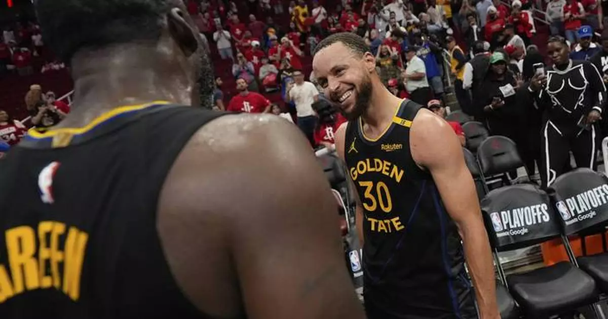 Stephen Curry and Buddy Hield lead Warriors past Rockets 103-89 in Game 7