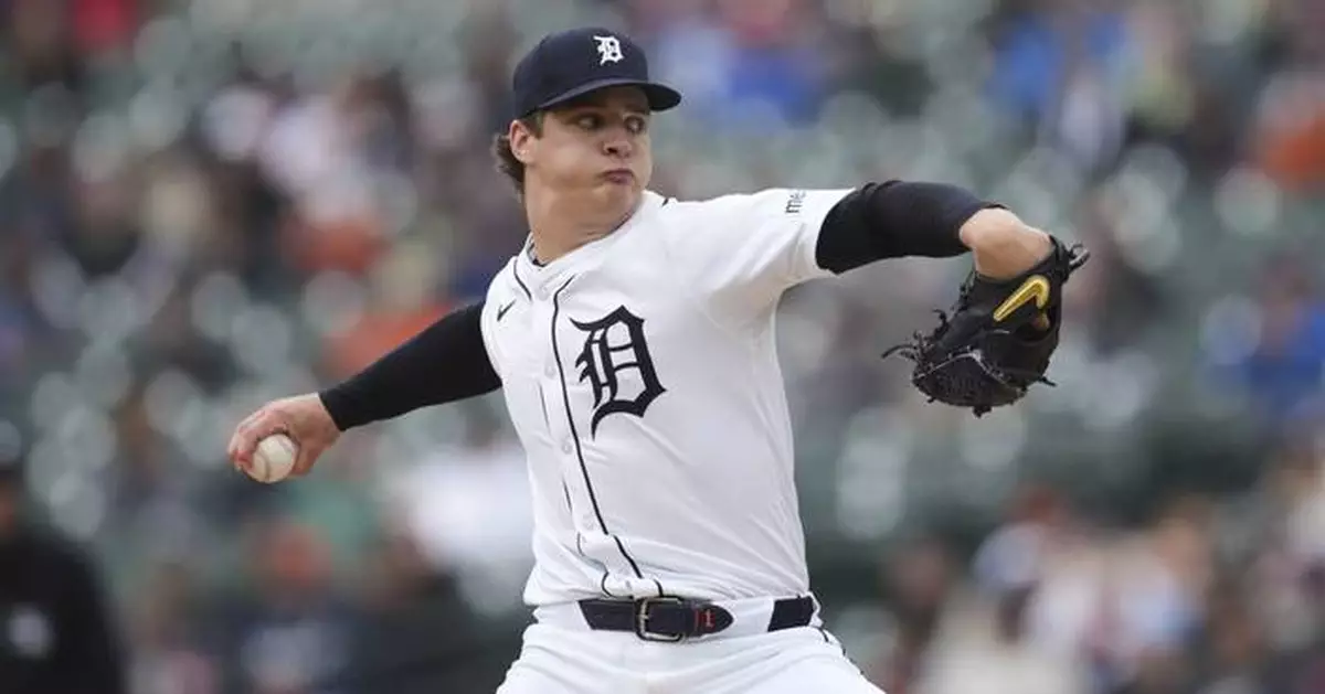 MLB-leading Tigers place RHP Jackson Jobe on injured list with flexor strain