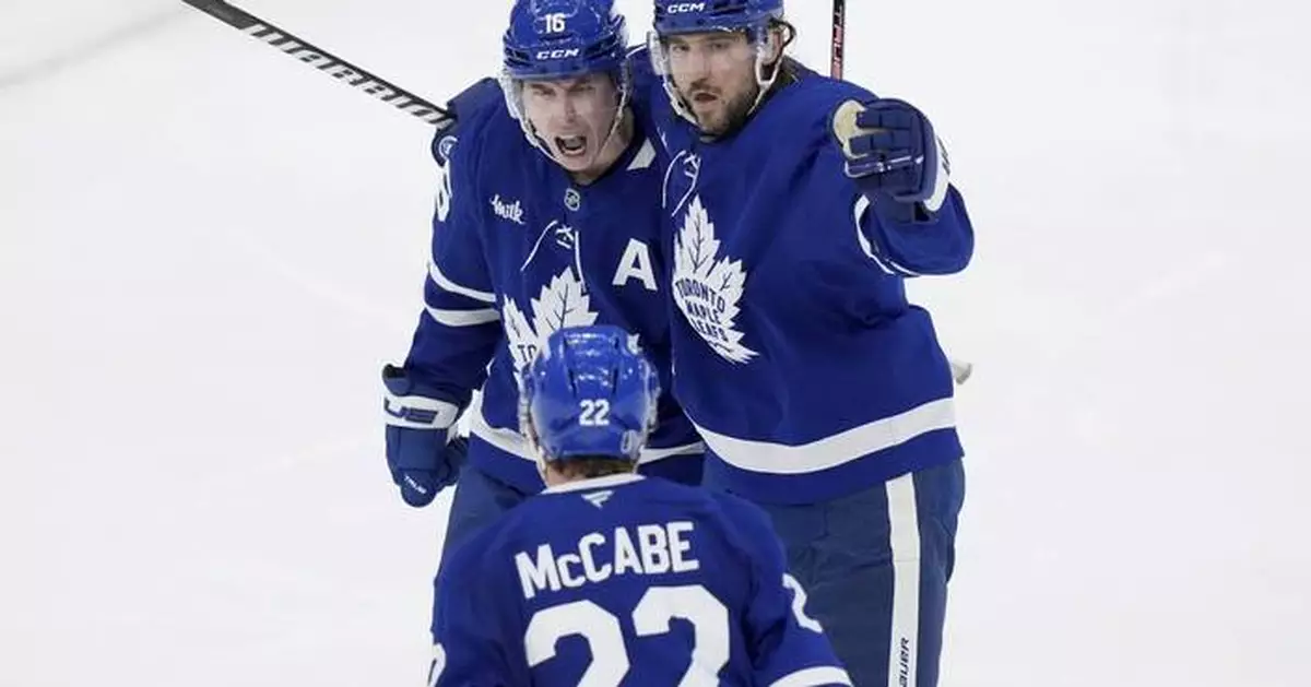 Marner scores tiebreaking goal as Maple Leafs beat Panthers for 2-0 series lead