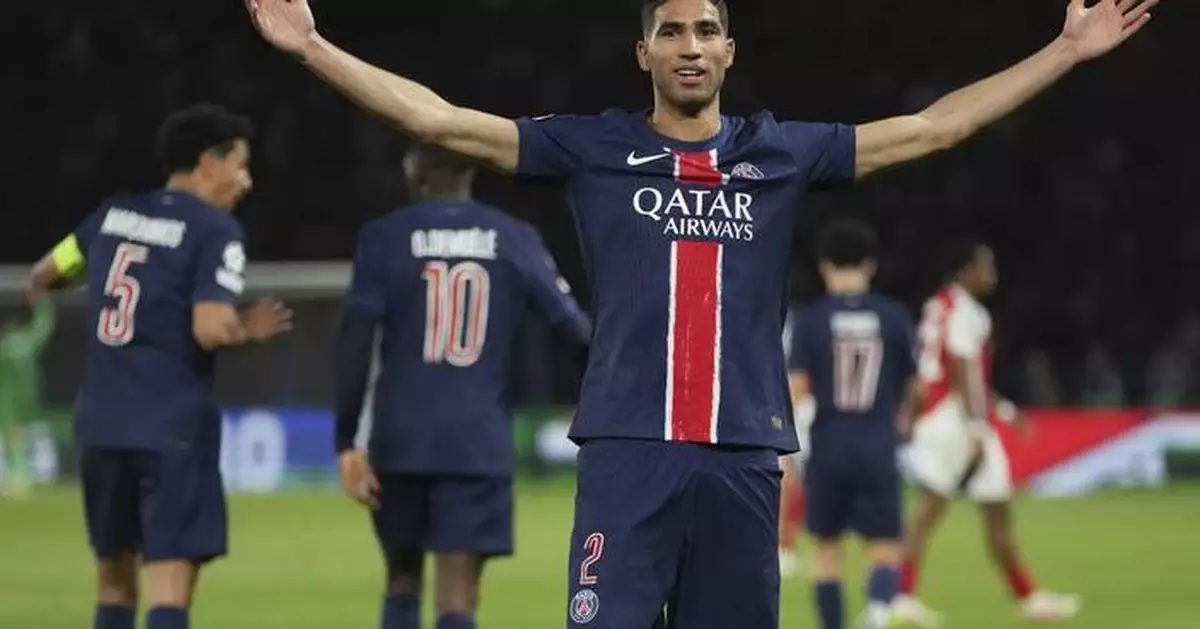 PSG defender Achraf Hakimi named top African player in Ligue 1