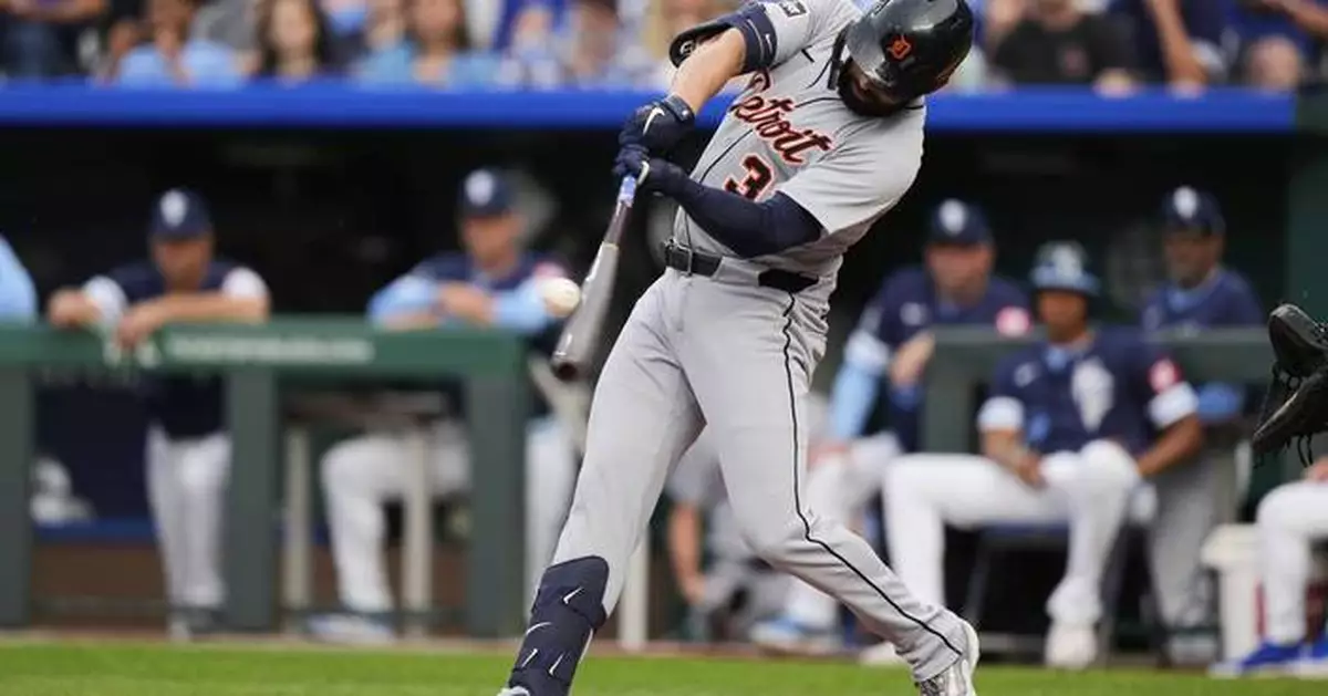 Dingler, Greene and Torkelson homer as Tigers beat Royals 7-5 for their fifth straight win
