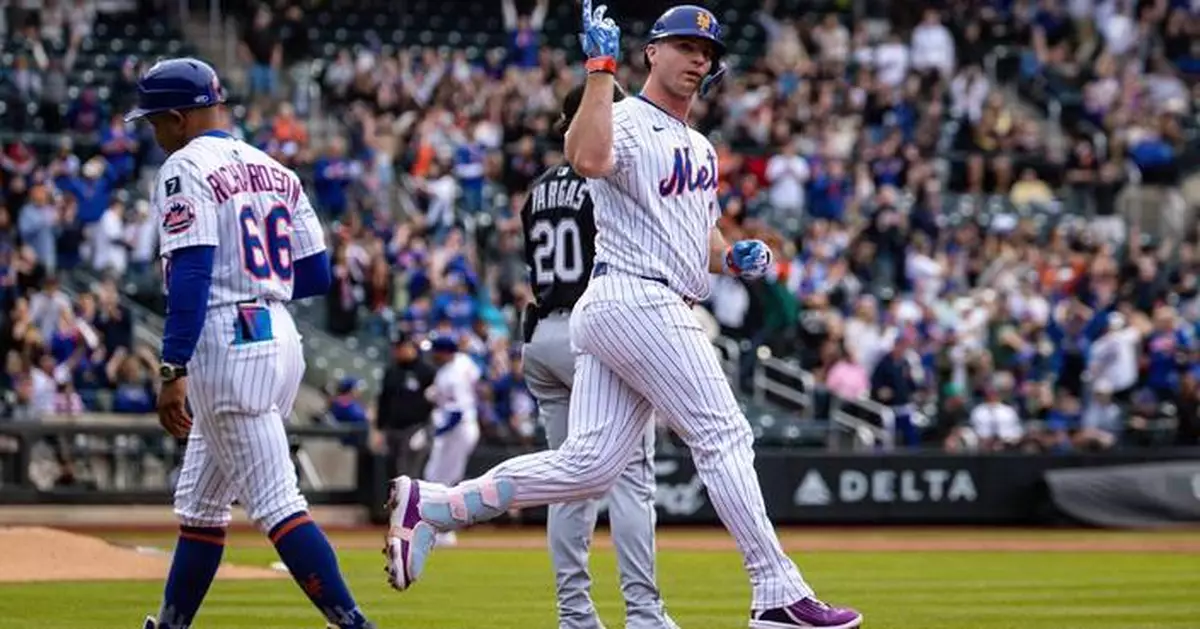 Alonso and Young homer in 4-run first inning as Mets beat White 6-4 for 4th straight win