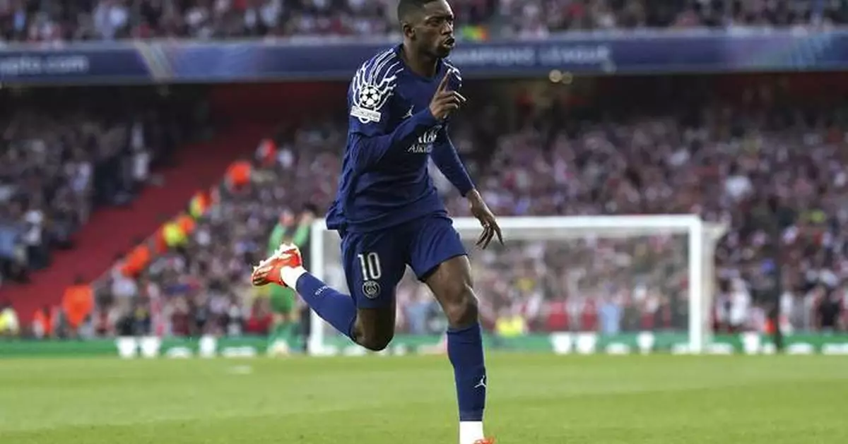 PSG striker Ousmane Dembélé fit to face Arsenal in Champions League semifinal