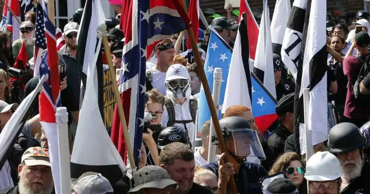Hate groups in the US decline but their influence grows, report shows