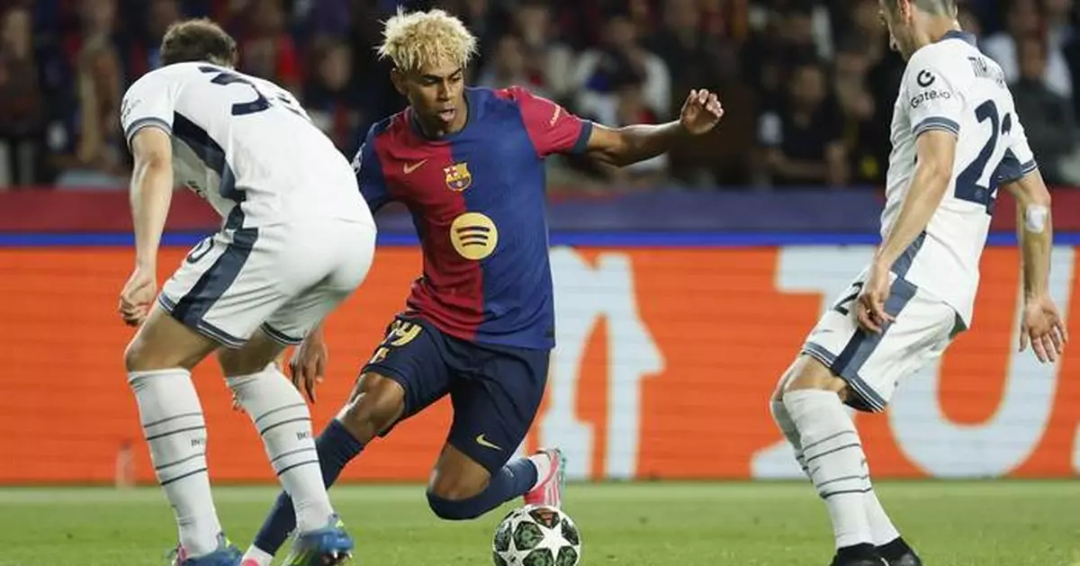 Barcelona teenager Yamal praised by friend and foe for performance against Inter Milan