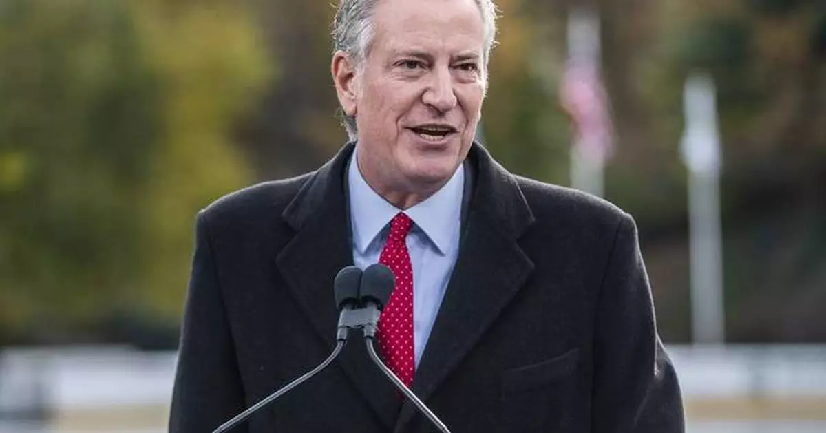 Ex-NYC Mayor de Blasio agrees to pay $330K for misusing public funds on failed White House bid