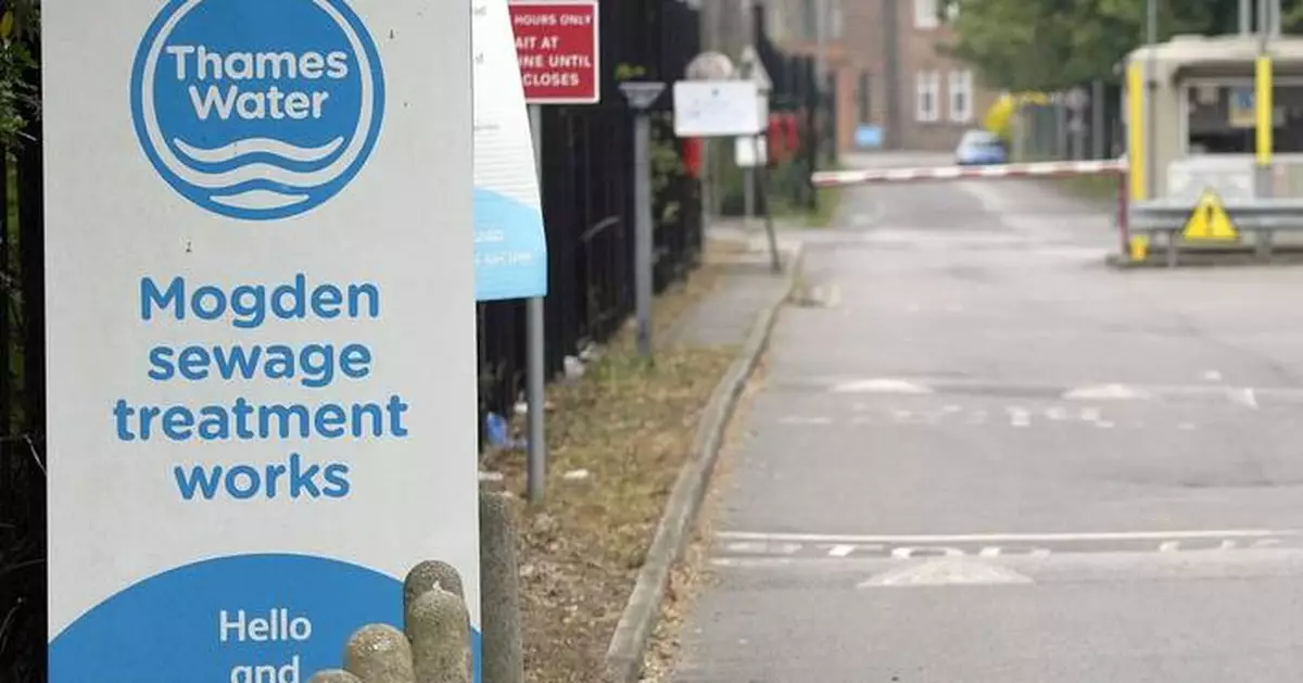 Britain's biggest water firm hit with record fine over sewage and dividends