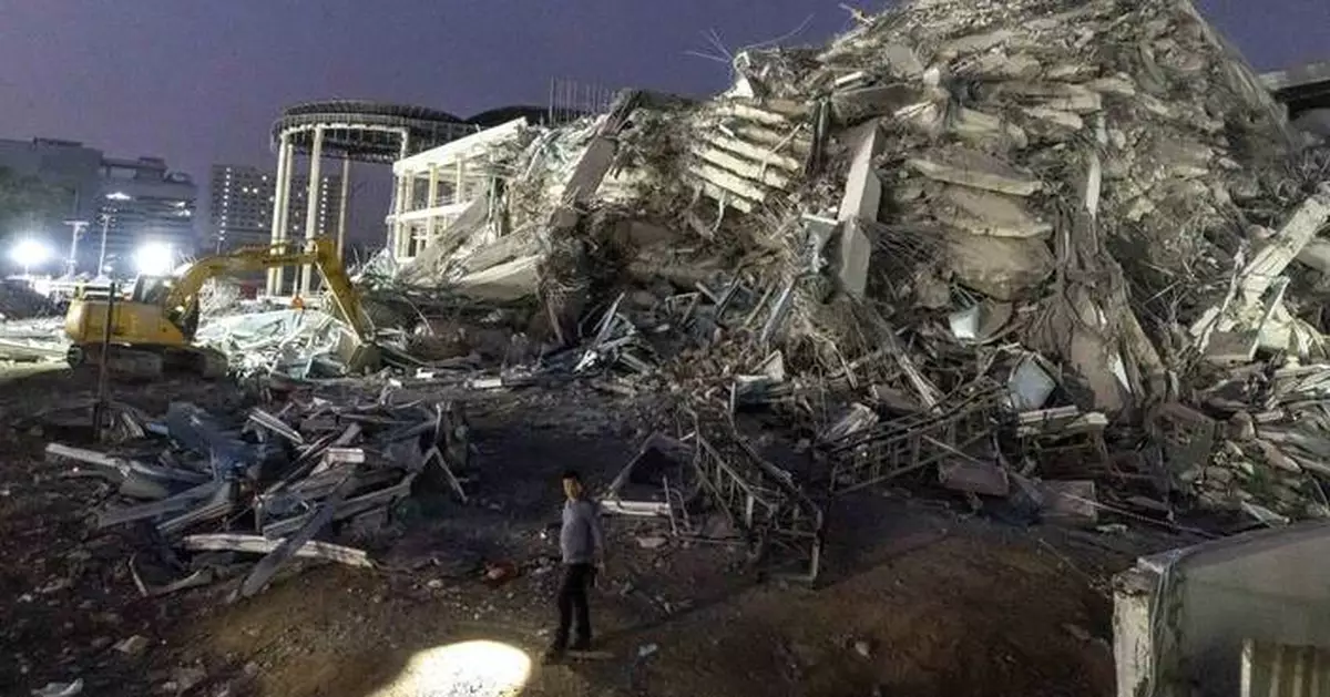 Construction magnate surrenders on negligence charges over Bangkok building collapse in earthquake