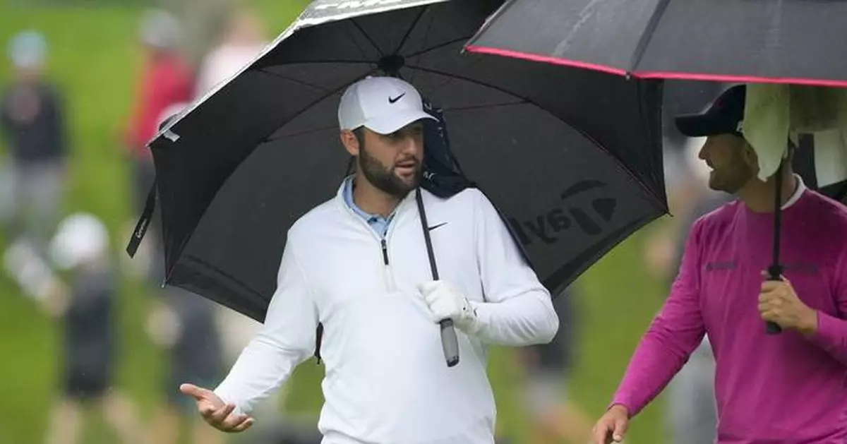 Scottie Scheffler's craziest day at the PGA Championship: Handcuffs, jail, no appetite and a 66