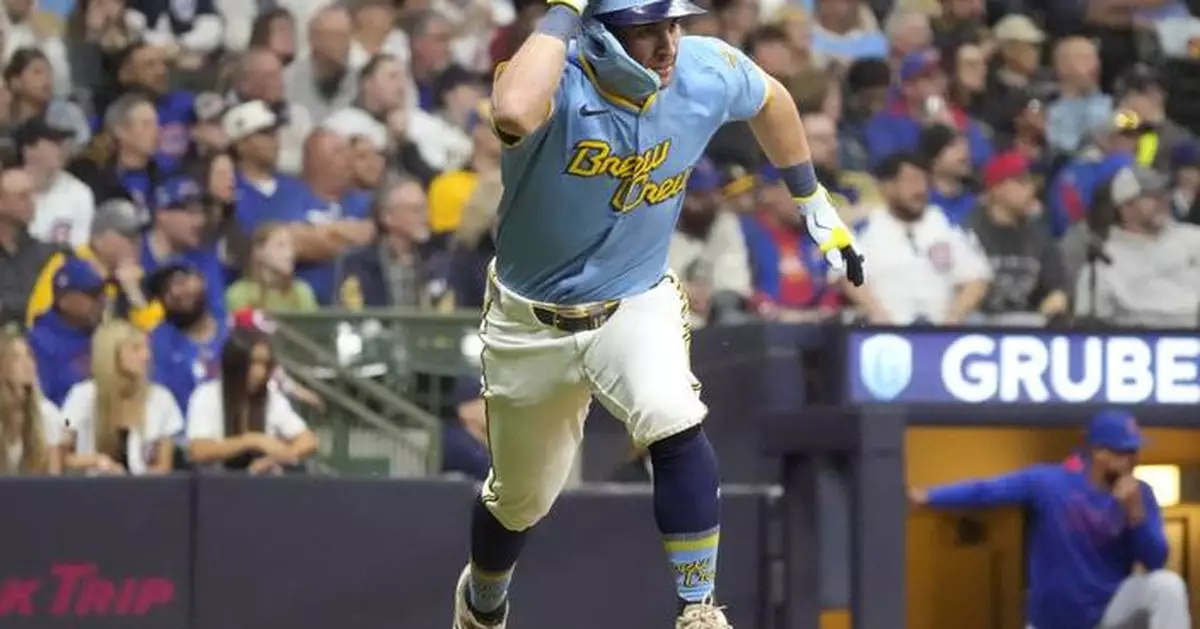 Brewers' Sal Frelick remains out of lineup with knee issue but says he should return later this week