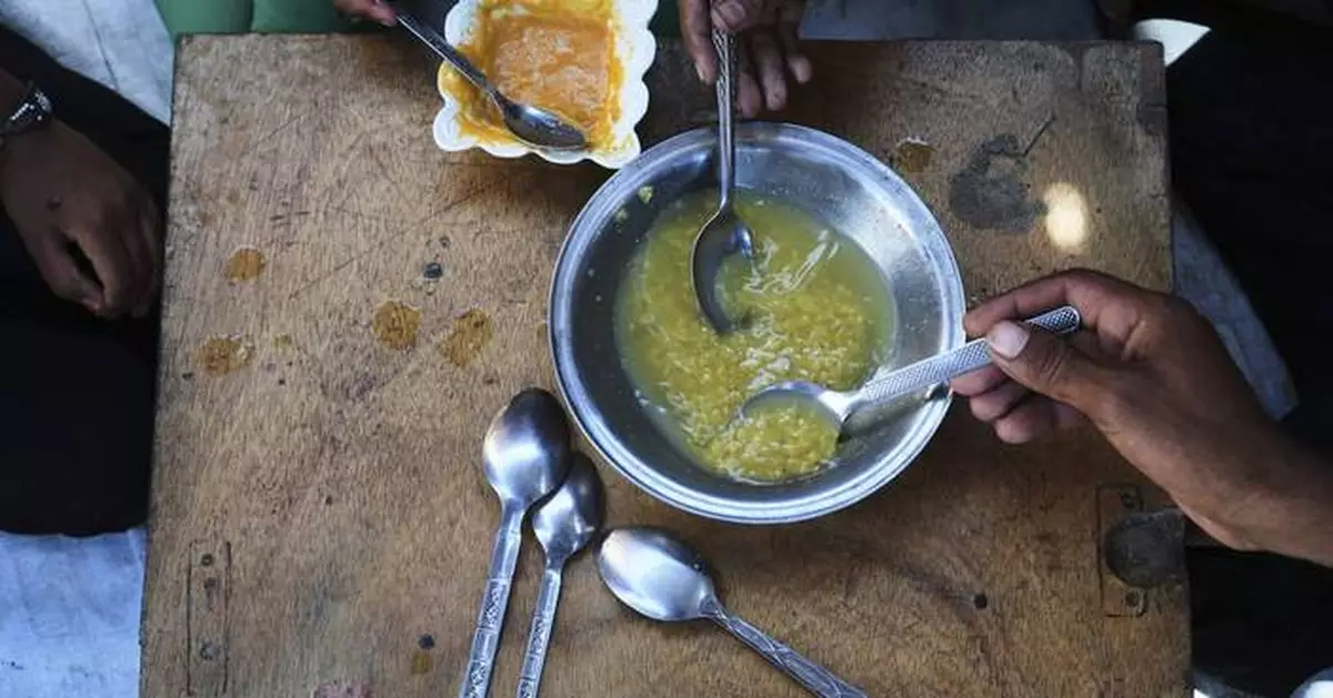 Gaza's main hospital is overwhelmed with children in pain from malnutrition