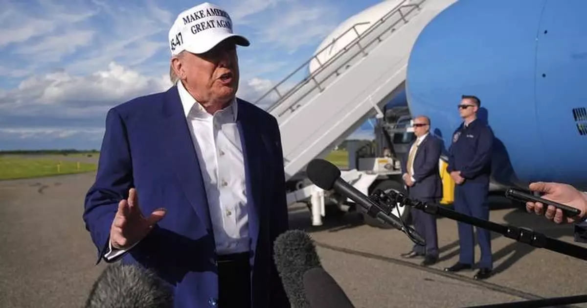 Trump says he'll delay a threatened 50% tariff on the European Union until July